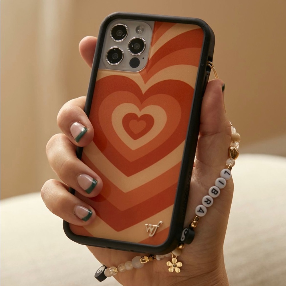 wildflower pumpkin spice latte love iphone 12 case